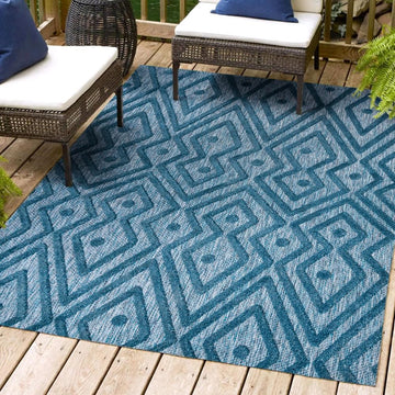 Balansat Moroccan Diamond Indoor/outdoor Area Rug